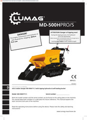 Lumag MD-500HPRO/S Manual