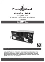 Powershield Centurion User Manual