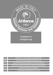 AIRFORCE Compact in Instruction On Mounting And Use Manual