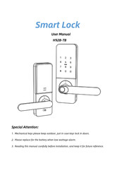 Smart Lock H92B-TB User Manual