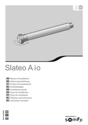 SOMFY Slateo A io Installation Manual
