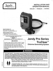 Jandy Pro Series TruClear Installation And Operation Manual