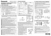 Panasonic CZ-RD517C Installation Instruction
