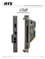 RTS OMI Manual