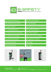 B-Safety BR 960 005 Operating Instructions Manual