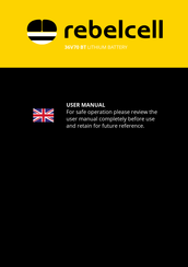 Rebelcell 36V70 BT User Manual