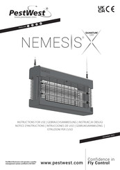 PestWest NEMESIS X Instructions For Use Manual