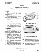 Bell System 702B Reference Manual