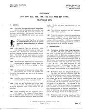 Bell System 559 Series Reference Manual