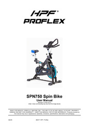 HPF PROFLEX SPN750 User Manual