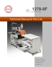 Atlanta Attachment Company 1278-8F Technical Manual And Parts List