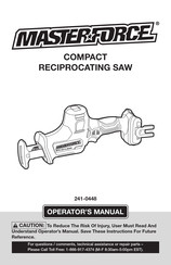 MasterForce 241-0448 Operator's Manual