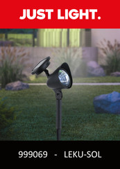 Neuhaus Lighting Group JUST LIGHT 999069 Directions For Use Manual