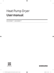 Samsung DV16T8741 Series User Manual