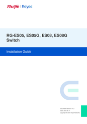 Ruijie Reyee RG-ES05 Installation Manual