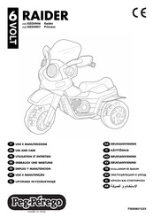 Peg-Perego IGED0907 Use And Care Manual