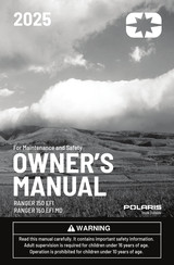 Polaris RANGER 150 EFI 2025 Owner's Manual