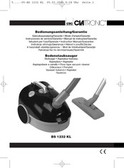 CTC Union Clatronic BS 1232 KL Instruction Manual & Guarantee