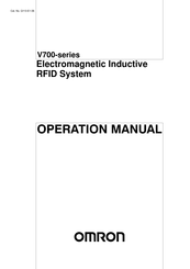 Omron V700-CD1D-V2 Operation Manual