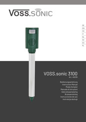 VOSS Voss.sonic 3100 Instruction Manual