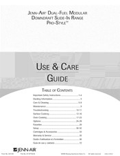 Jenn-Air PRO-STYLE Use & Care Manual