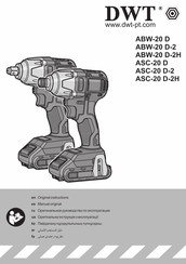 DWT ACS-20 D Original Instructions Manual