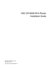 H3C CR16000-M1A Installation Manual