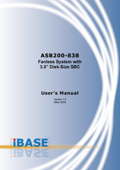 IBASE Technology ASB200-838-i3M User Manual