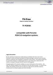 Caraudio-Systems TF-PCM30 Manual