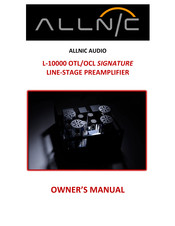 ALLNIC AUDIO L-10000 Manual