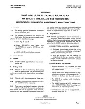 Bell System 500FM Reference