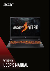 Acer Nitro V 16 Manual