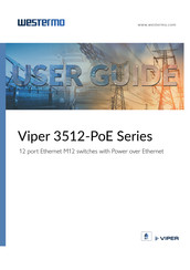 Westermo Viper-3512-T4-P8-HV User Manual