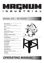 Magnum Industrial MI-53200 Manual