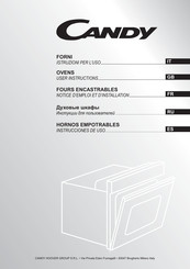 Candy FCS 100 X/E User Instructions