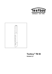 Testboy TB 50 Operating Instructions Manual