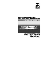 Meiji Techno EMT Series Instruction Manual