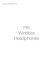 Bowers & Wilkins PI5 Manual