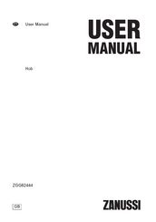 Zanussi ZGG62444SA User Manual