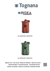 Tognana IRIDEA D2DSO01IRVE User Manual