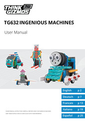 THINK GIZMOS TG632 INGENIOUS MACHINES User Manual