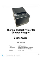 Freedom ELECTRONICS PX52 User Manual