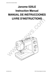 Janome 525LE Instruction Manual