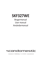 Scandomestic SKF327WE User Manual