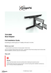 vogel's TVA 6950 Full Installation Manual