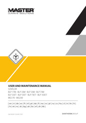 Dantherm MASTER BLP 73ET User And Maintenance Manual