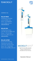 MICROLIT NERO Operation Manual