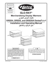 Hatco GLO-RAY GRSDS-D Series Installation And Operating Manual