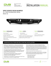 DVB RBCS3-02 Installation Manual