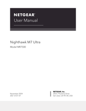 NETGEAR NIGHTHAWK M7 ULTRA User Manual